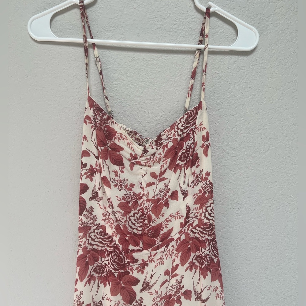 Reformation Emersyn Midi Dress in Toile De Jouy print Size 6 - Picture 8 of 15